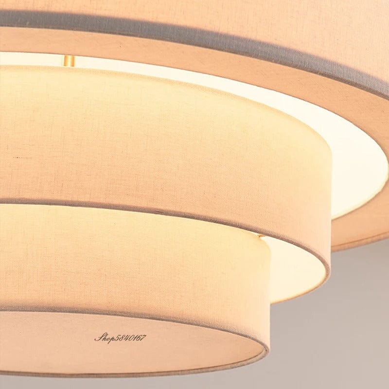 Liora Fabric Chandelier - Rectangle Configuration Detail