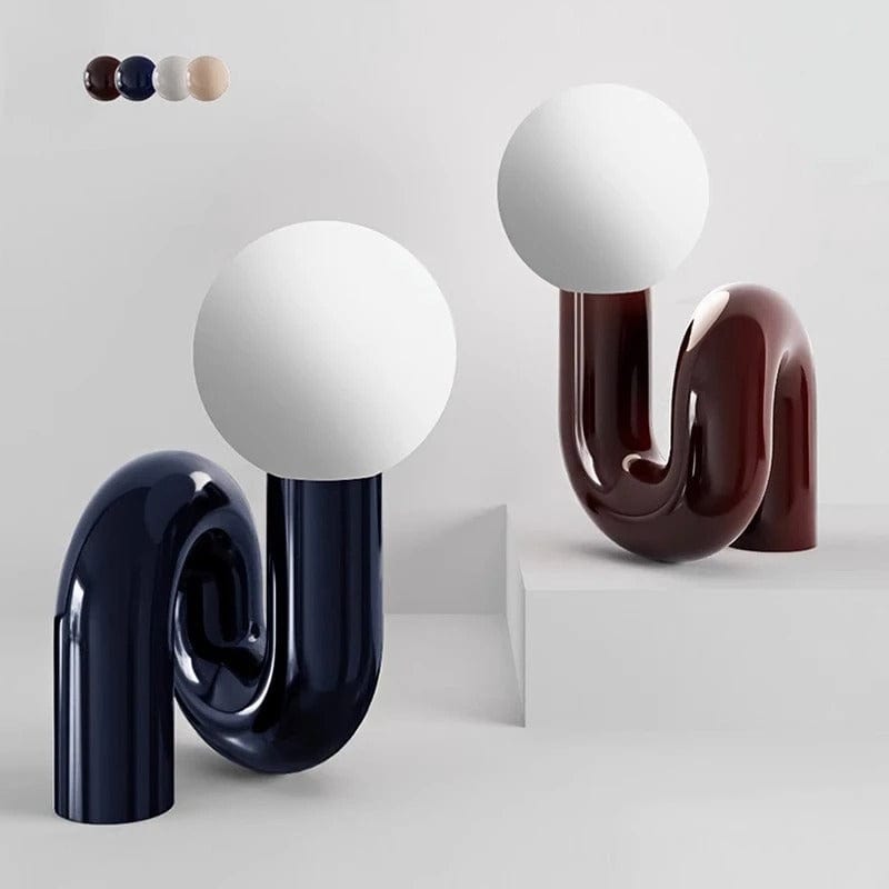 Resin Table Lamp Design