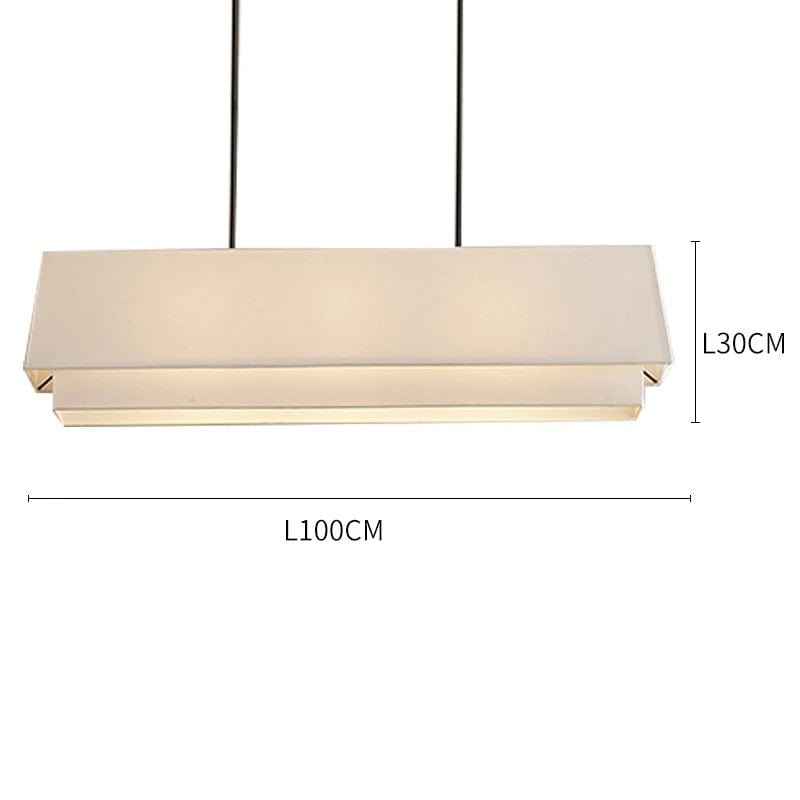 Liora Fabric Pendant Chandelier - Living Room Decor Accent