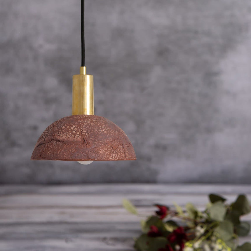 Novira dome pendant light lifestyle setting