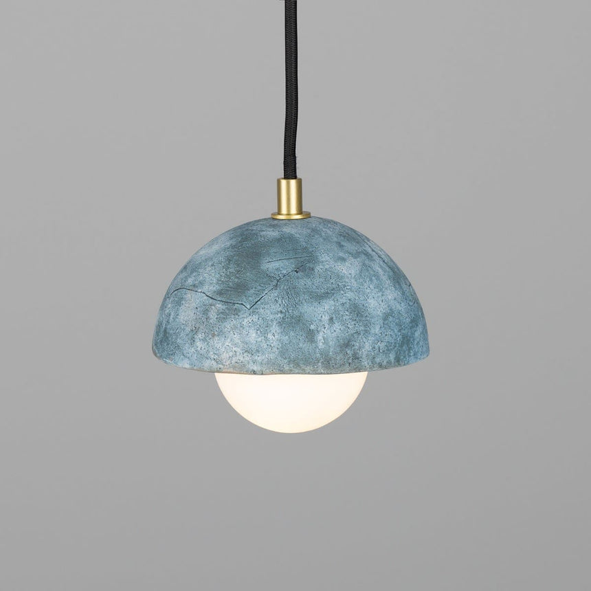 Lunari Pendant Light Brass Cord Grip Detail