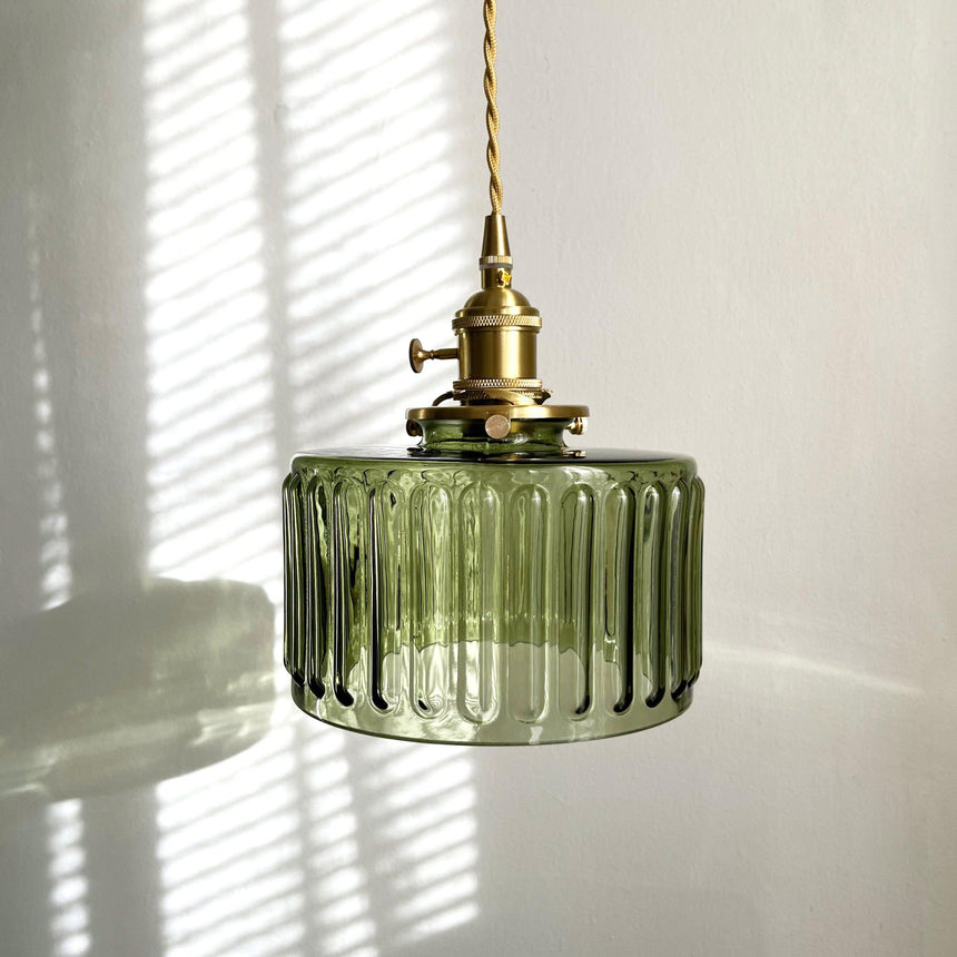 Hinata Brass Pendant Light – square design | OroDwell