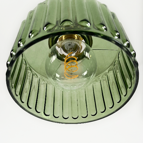 Hinata Brass Pendant Light – square design for dining room and kitchen | OroDwell