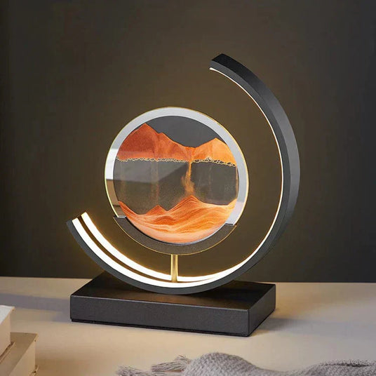 Metal Desk Lamp – warm glow accent design for modern home decor | OroDwell