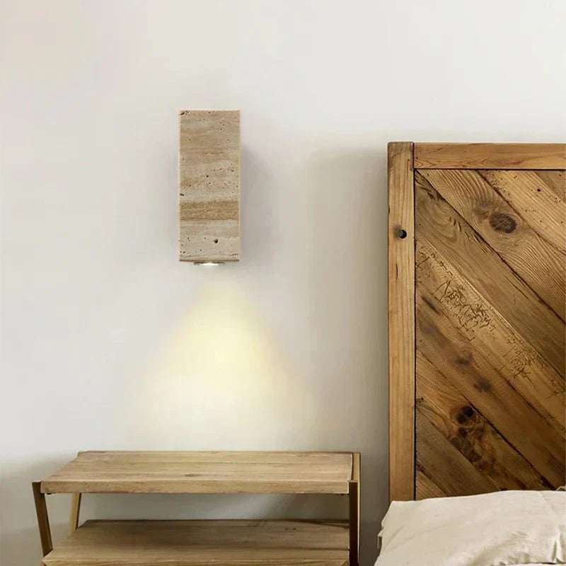 Wall mounted light for hallway illumination