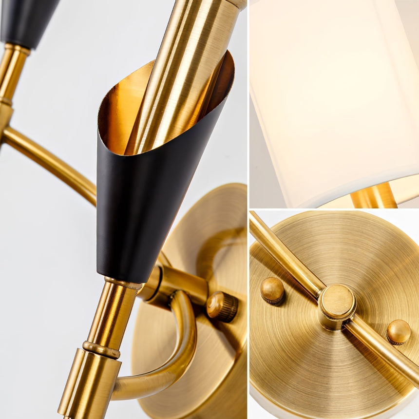 Warm Ambient Glow Wall Lamp with Sleek Silhouette | OroDwell