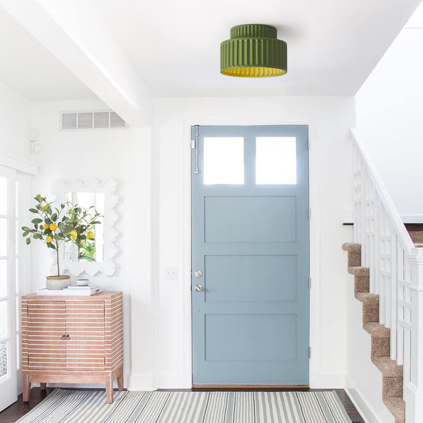 Luminara Drum Ceiling Light for Medium-Sized Rooms