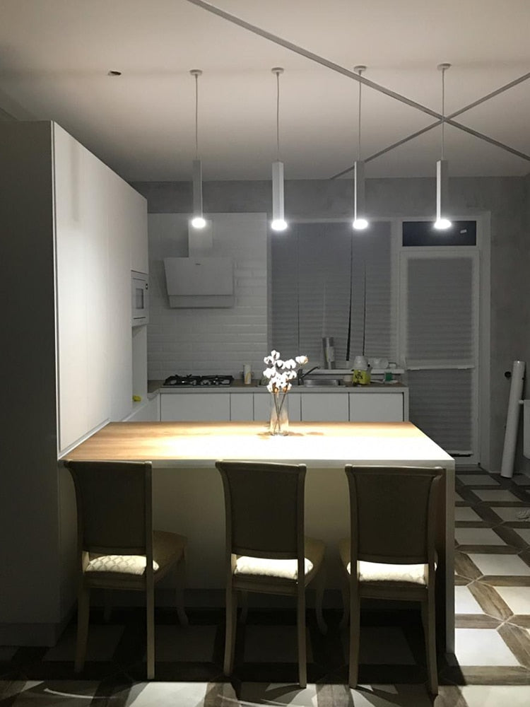 Elorra Pendant Light Full Fixture Front View - OpalDwell