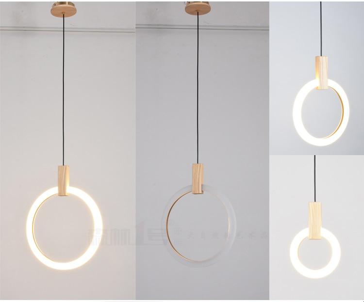 Acrylic Chandelier Rectangle Wooden Panel Detail - OpalDwell