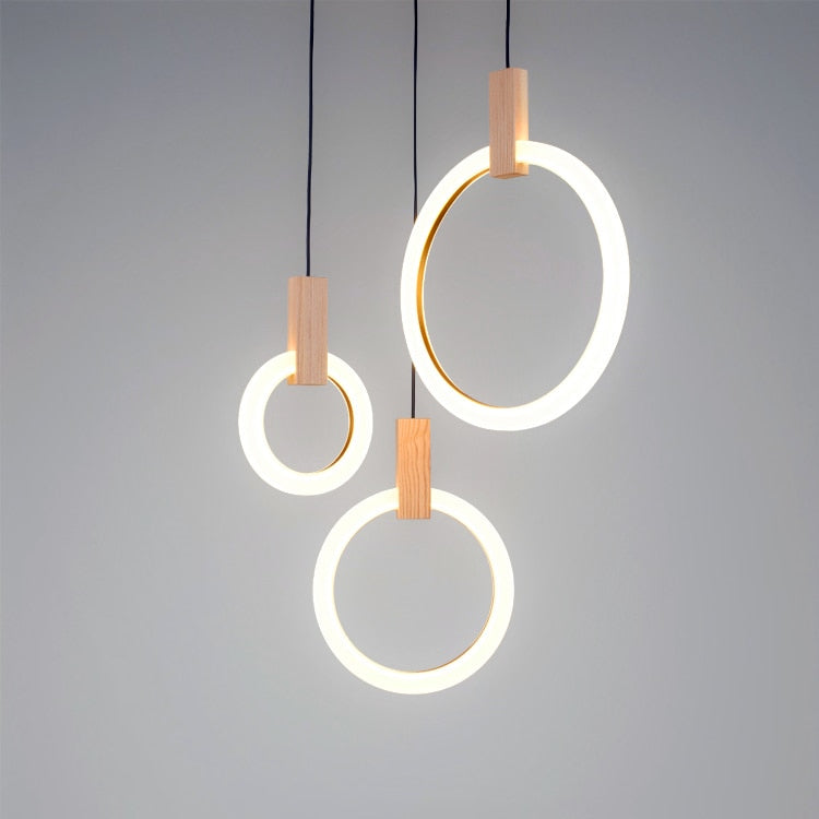 Ring Chandelier Full Product Overview Detail - OpalDwell