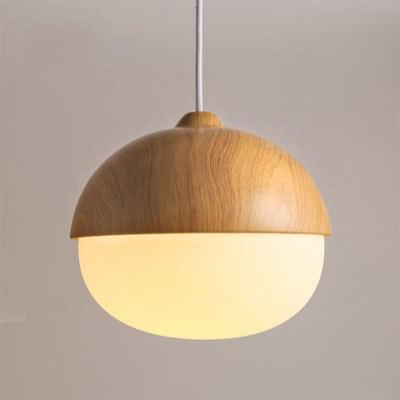 Wood-Effect Pendant Light for Contemporary Homes