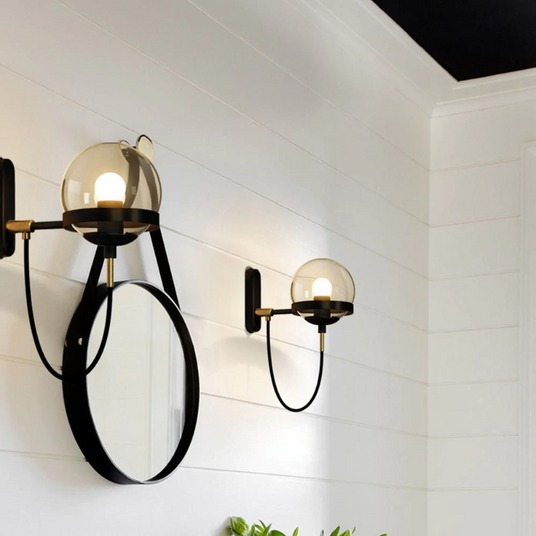 Freestanding wall light for accent decor