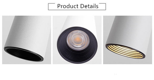 Pendant Light Brushed Stainless Finish Detail