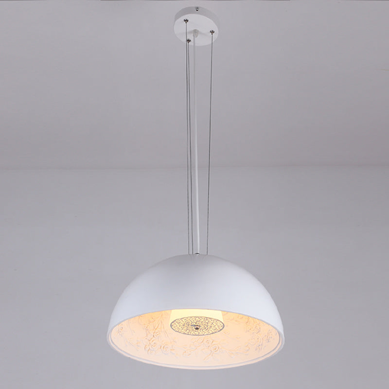 Crystal chandelier style ceiling light close view