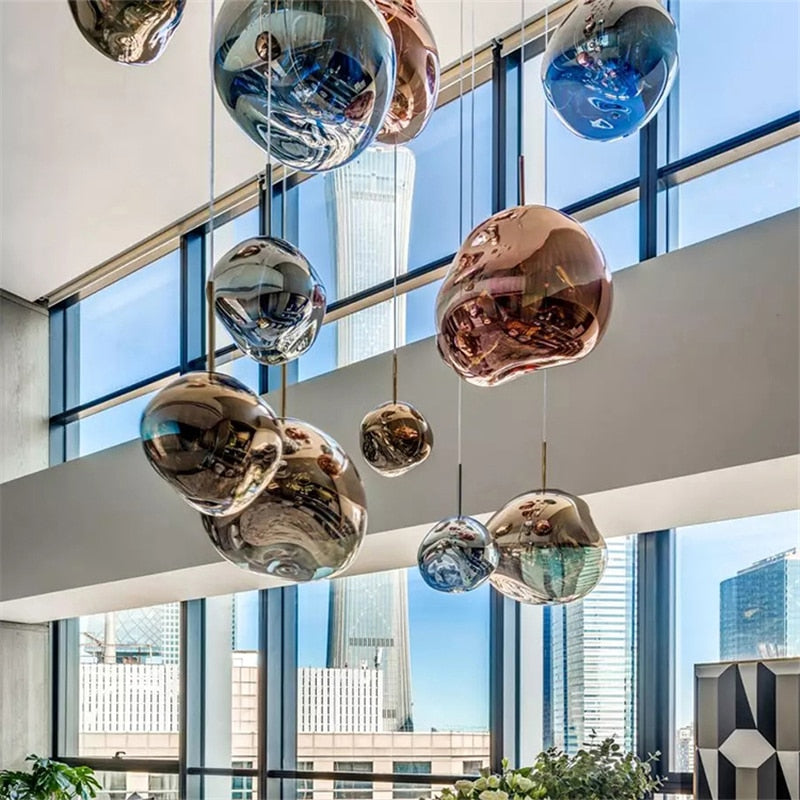 Colorful Pendant Light Additional Detail View