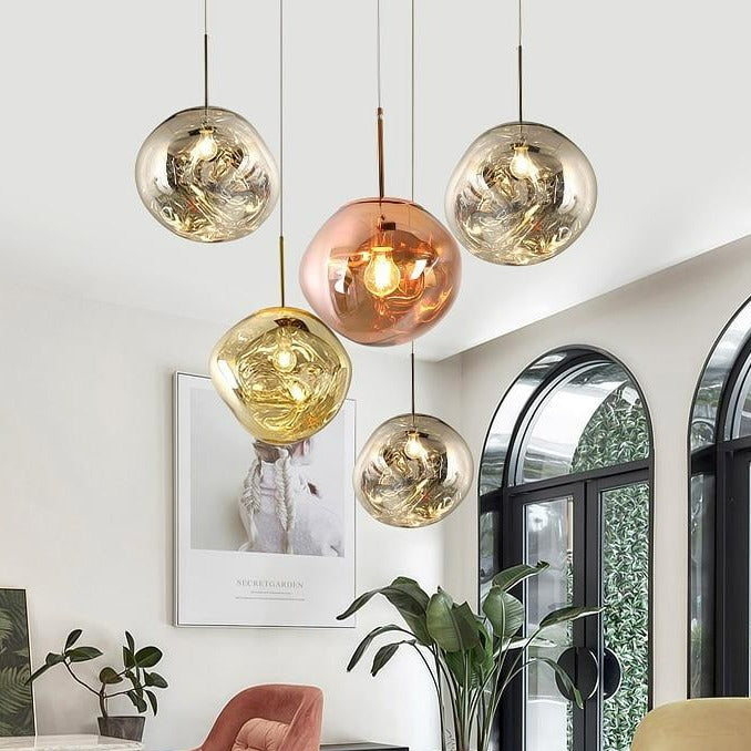 Colorful Pendant Light Final Angle View