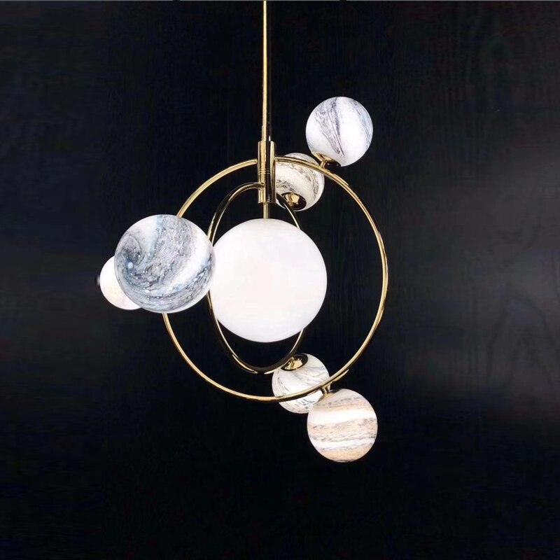 LumiSphere Chandelier - 13-Head Configuration