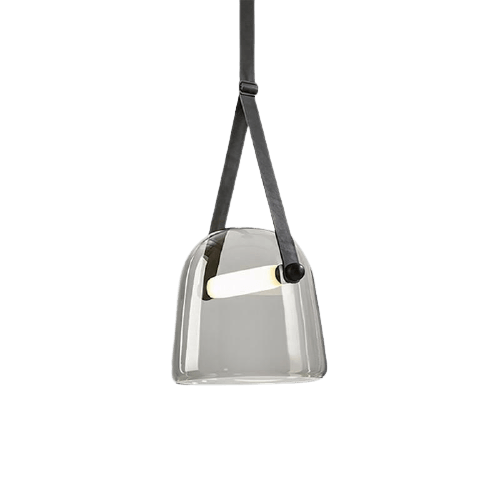 Industrial Glass Pendant Light – square design | OroDwell