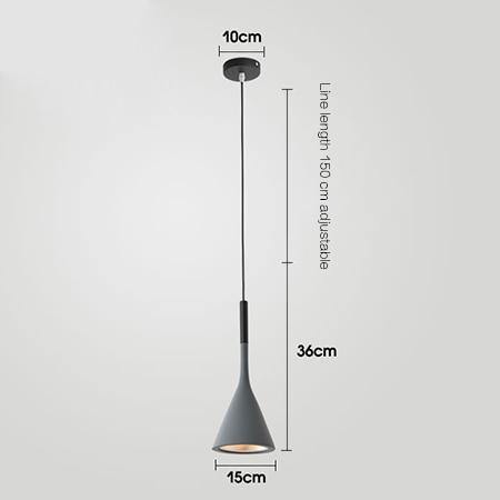 Cone Pendant Light for Scandinavian Interiors