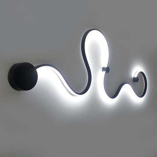 Minimalist Wall Light Close-Up Detail