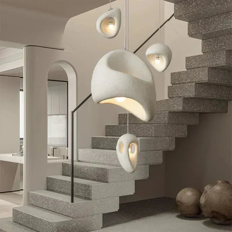 High-density polyethylene Metal Pendant Light – warm ambient glow design detail view | OroDwell