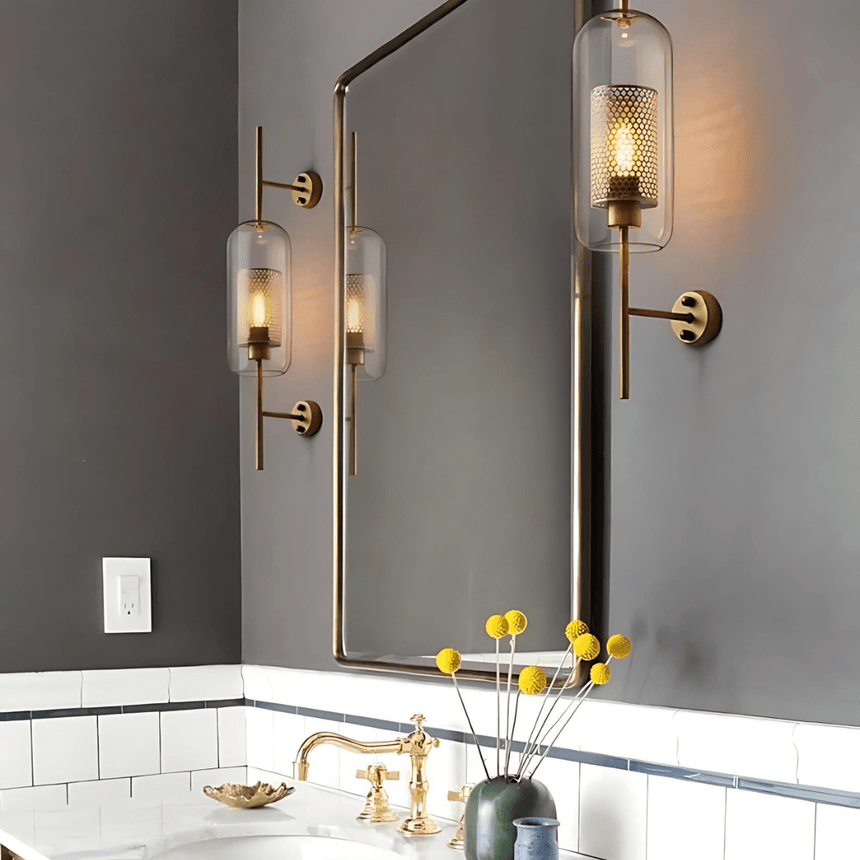 Wall lamp for living room accent wall decor