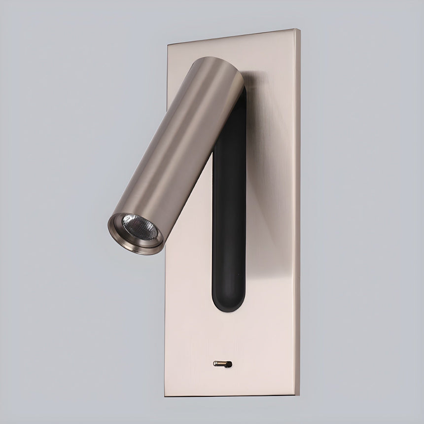 The satin nickel finish on a gray background
