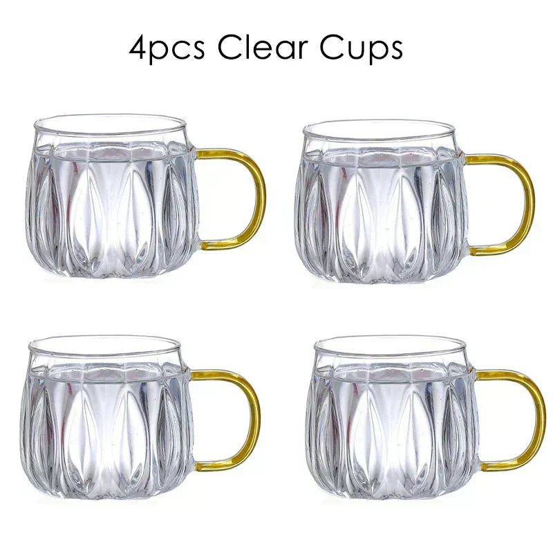 Glass Pitcher Set stainless steel lid close-up - OpalDwell