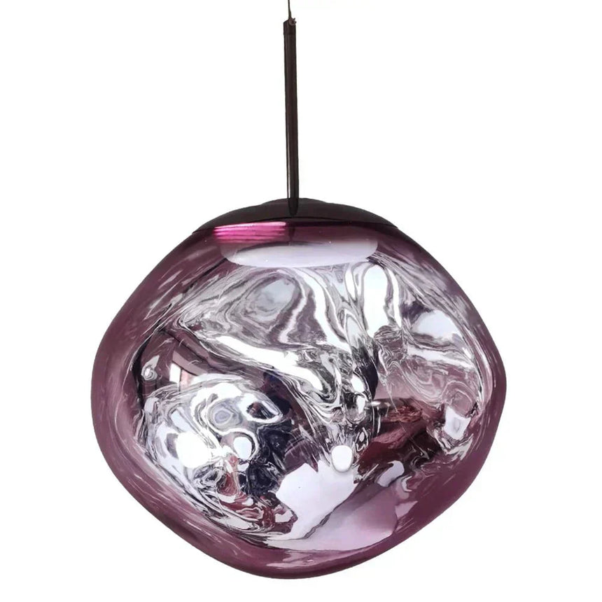 Modern ceiling fixture close-up