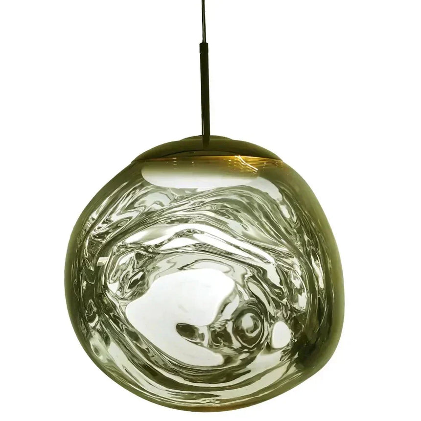 Nova Melt Pendant Light Full Fixture Front View - OpalDwell