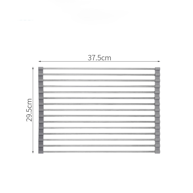 Stainless Steel Drying Stand for Dishes and Cutting Boards