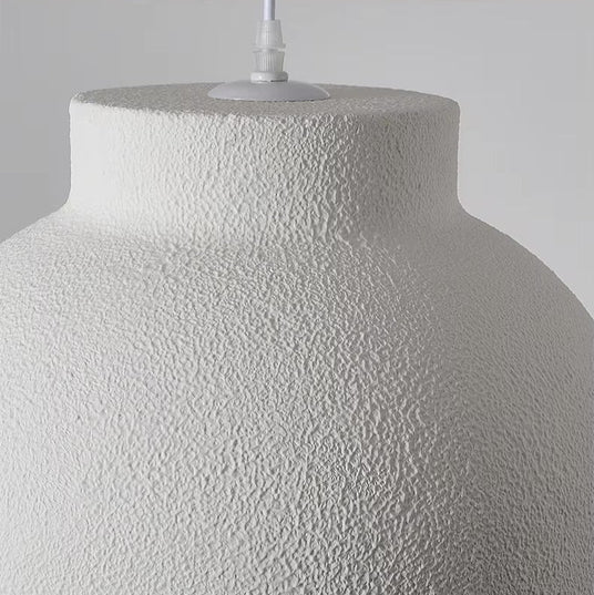 Close view of the coarse grain on the shade surface