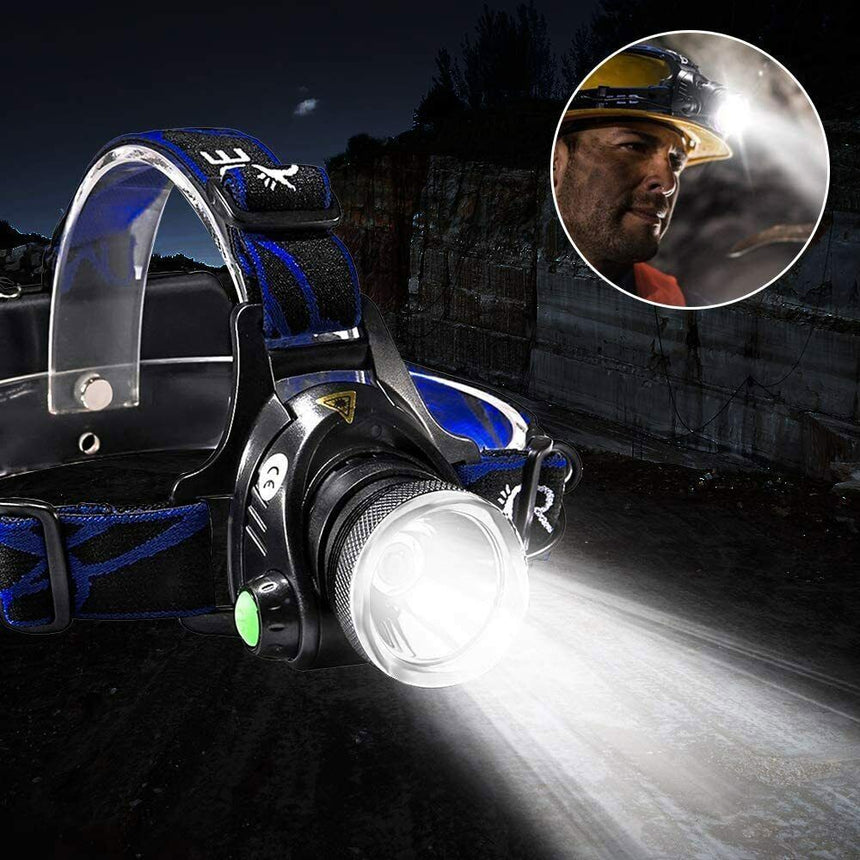 NovaPeak Headlamp for Hiking and Emergency Use
