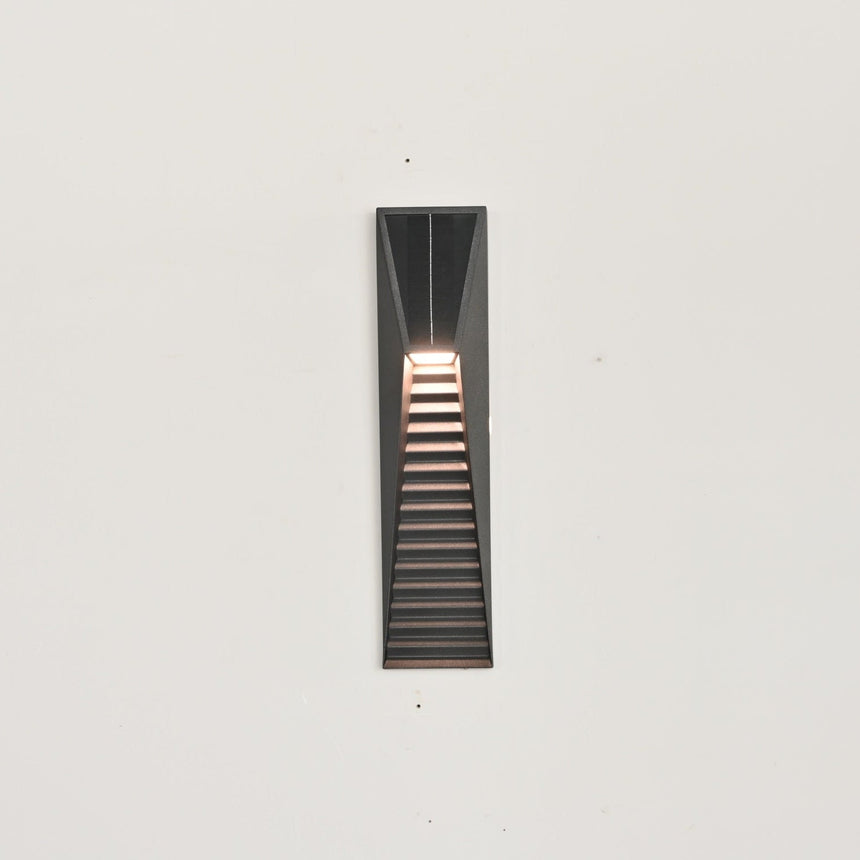 The tallest size lit on a facade with the bands running further down