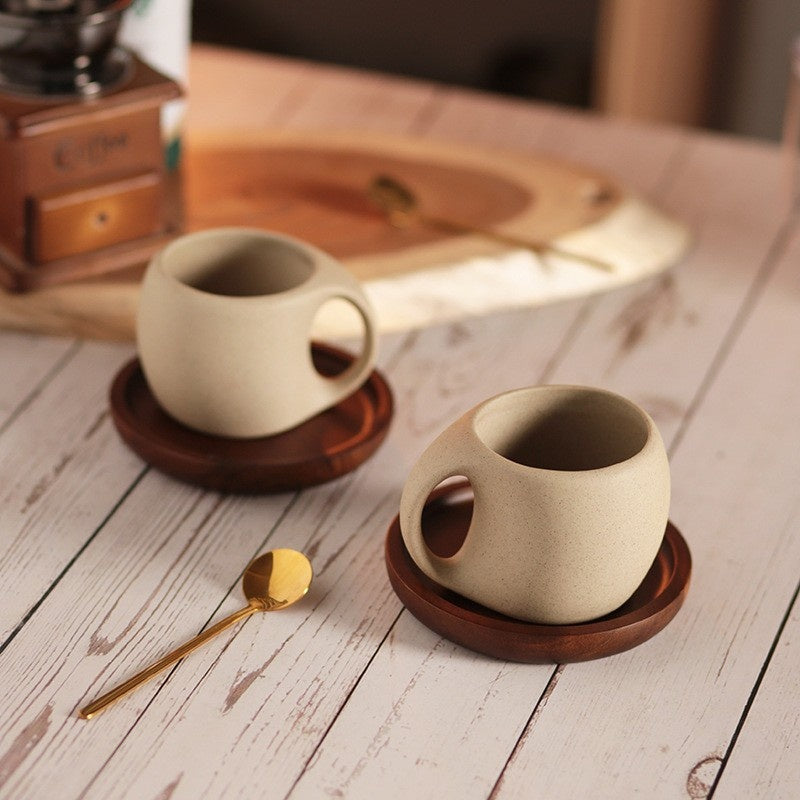 Hana Zen Ceramic Coffee Cup Set 250 ml capacity - OpalDwell