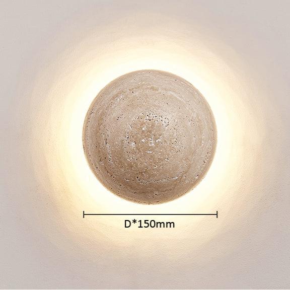 minimalist Nordic cream wall lamp for hallway lighting