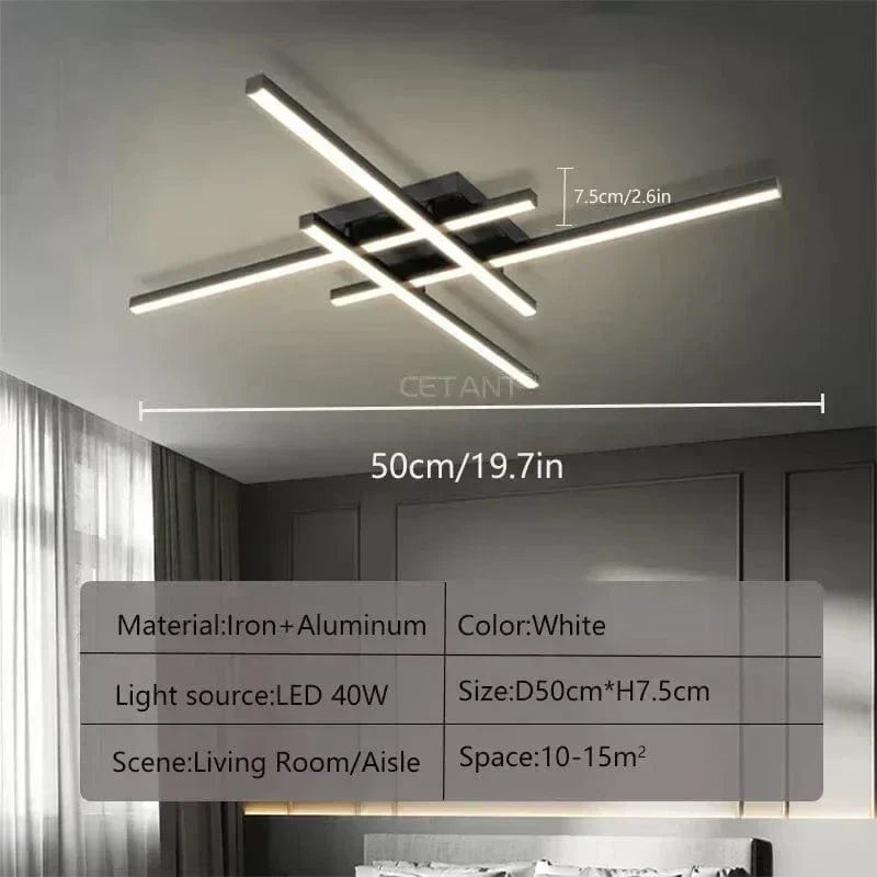 Dimmable Ceiling Light Warm White Glow