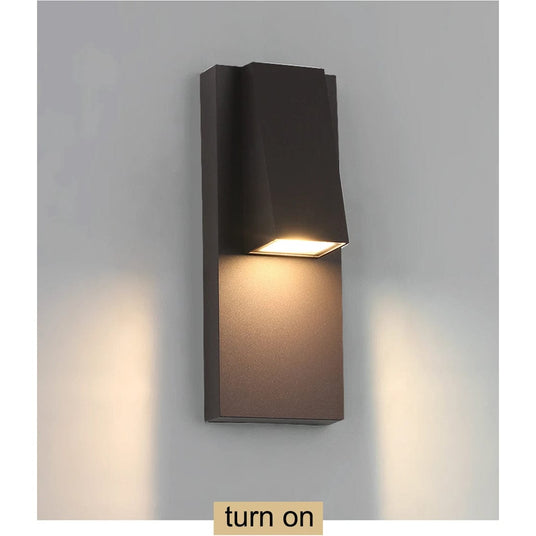Wall Sconce ambient lighting for patio