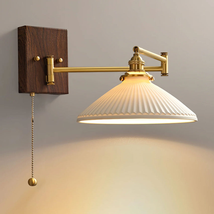 Wide low ceramic shade lit, the widest of the shapes offered