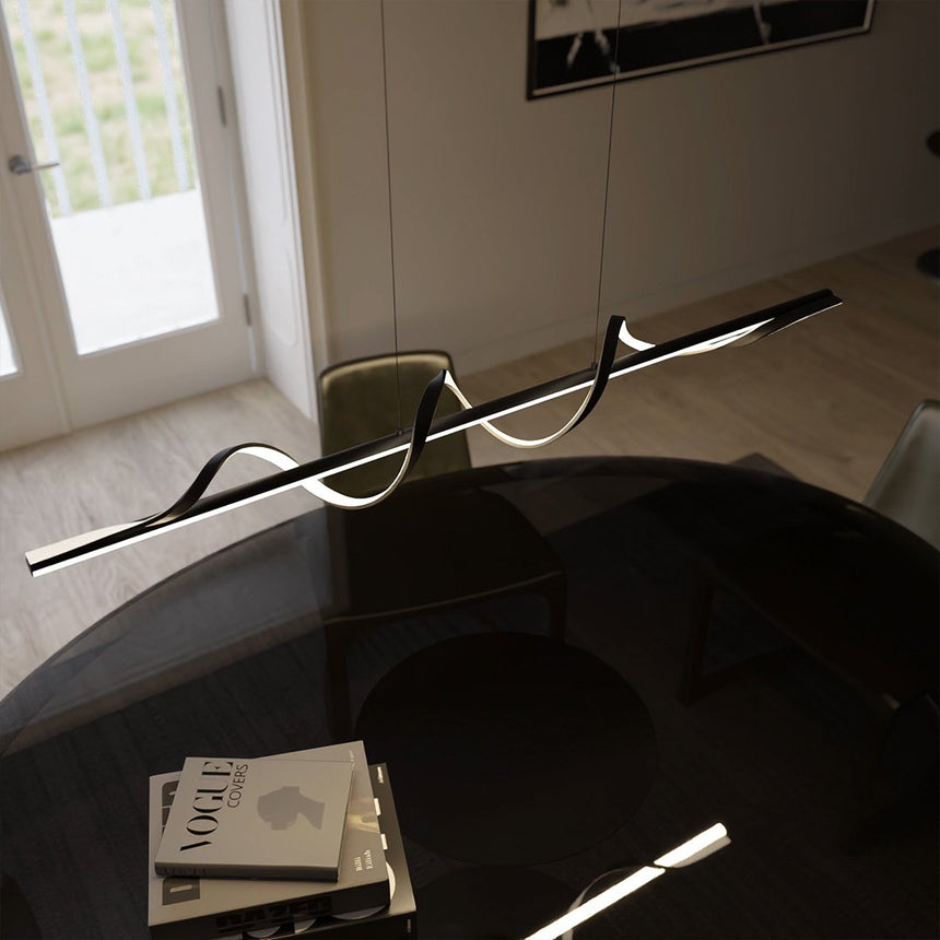 Dimmable glass wall light for ambient glow