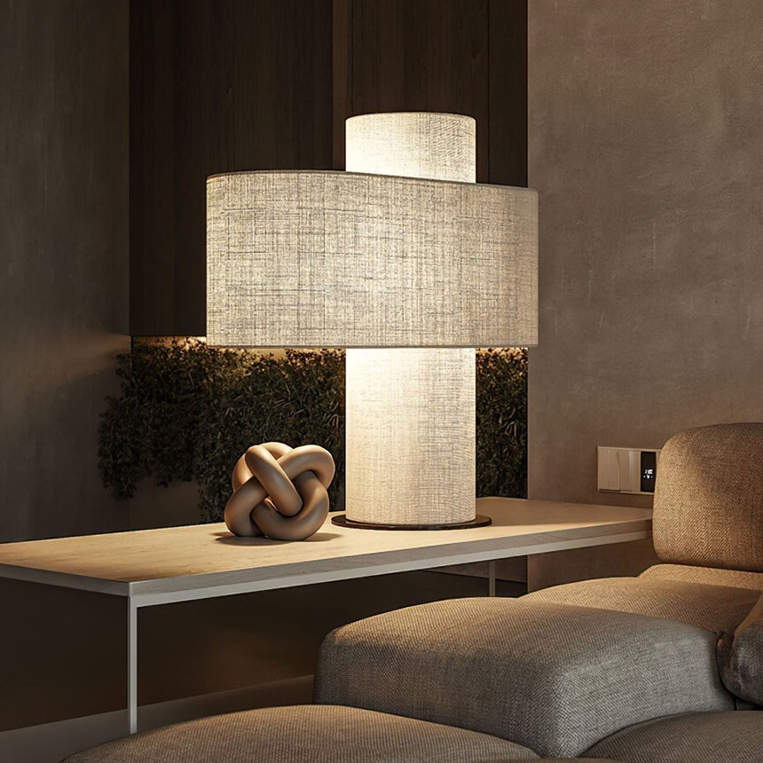 Table Lamp Installed for Living Room Lighting | OroDwell