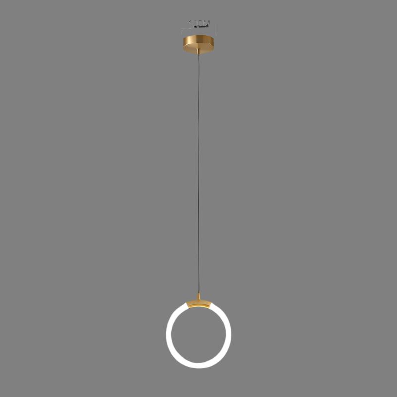 Metal Pendant Light Ambient Lighting View - OroDwell