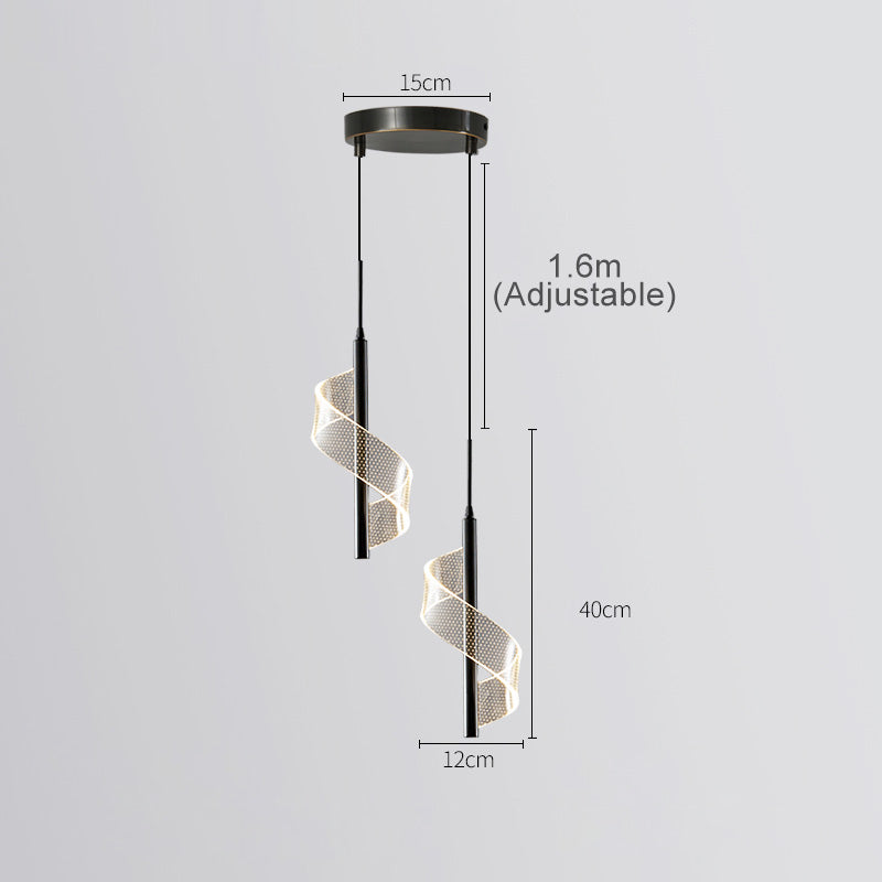 LumaLine Pendant Light Final View - OroDwell