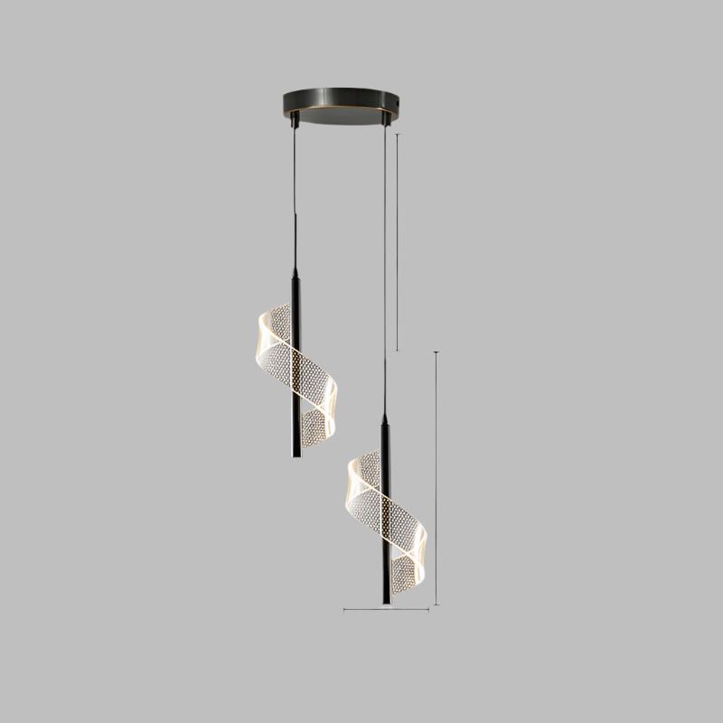 Metal Pendant Light Small Size Detail View - OroDwell