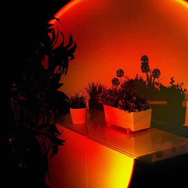 Sunset Projector Lamp Compact Design Close-Up