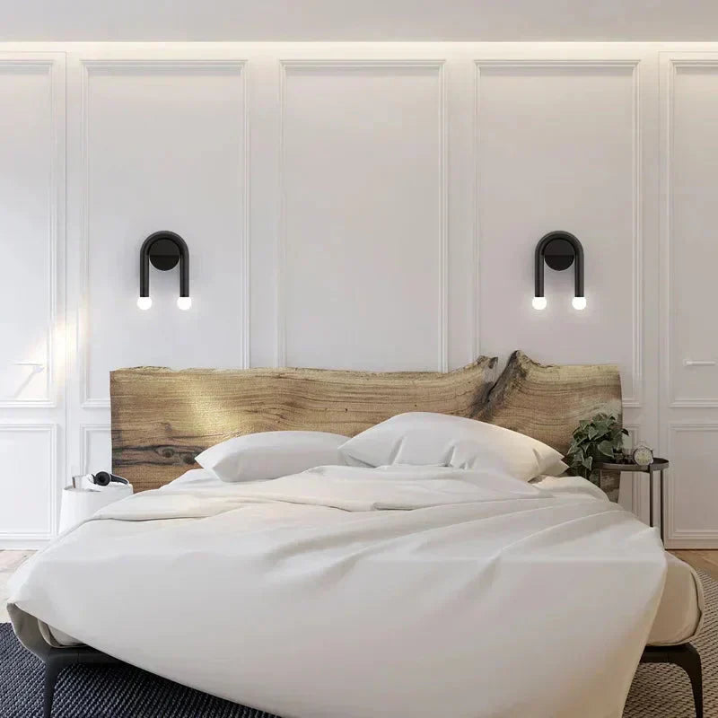Metal Wall Sconce LED for Modern Entryway Accent Decor