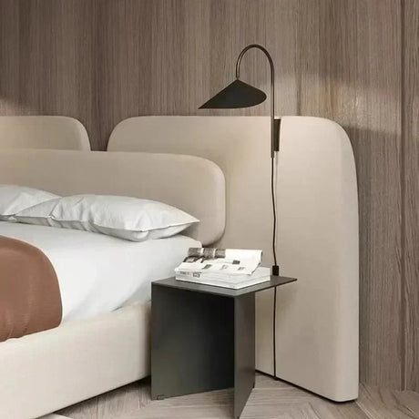 Metal Wall Sconce LED Soft Ambient Glow Design for Living Room