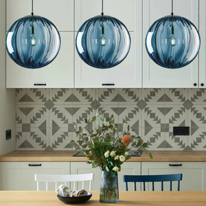 Amber Glass Pendant Lights