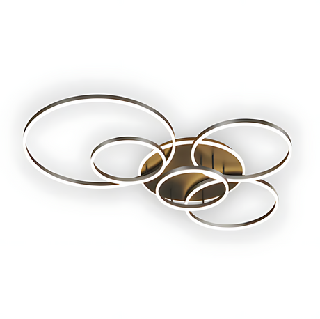 LumenNova Orbit Ring Ceiling Light for Living Room