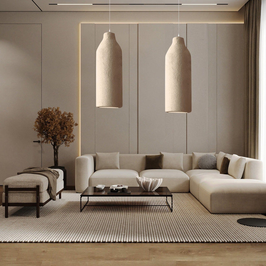 Polystyrene Resin Pendant Light Product Photography | OroDwell